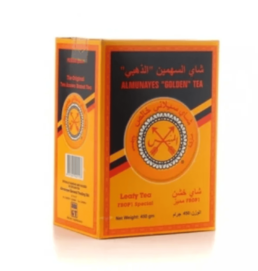 المنيس شاي سيلاني اسود خشن 4×450 غ