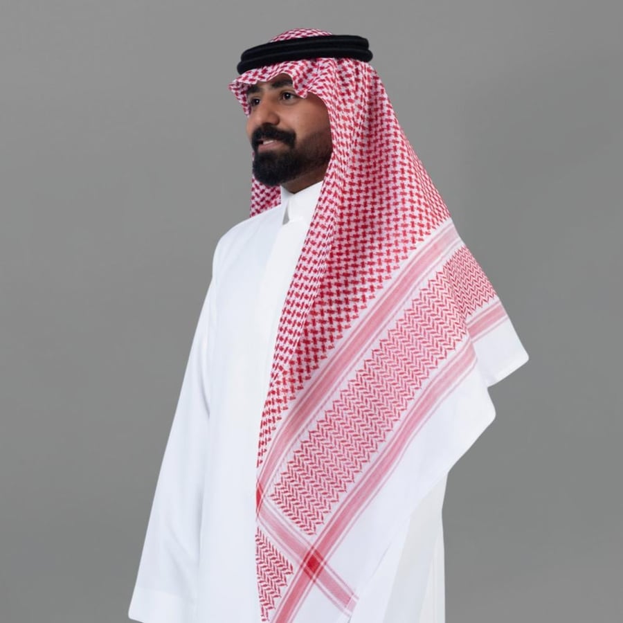 شماغ فيتالي احمر فاتح