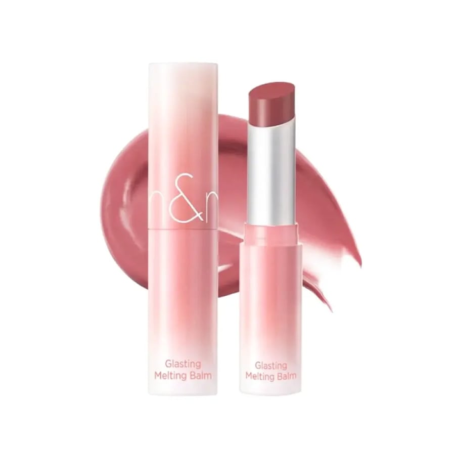 روماند مرطب وملمع الشفاه ستيك غلاستينغ - درجة 12 VEILED ROSE