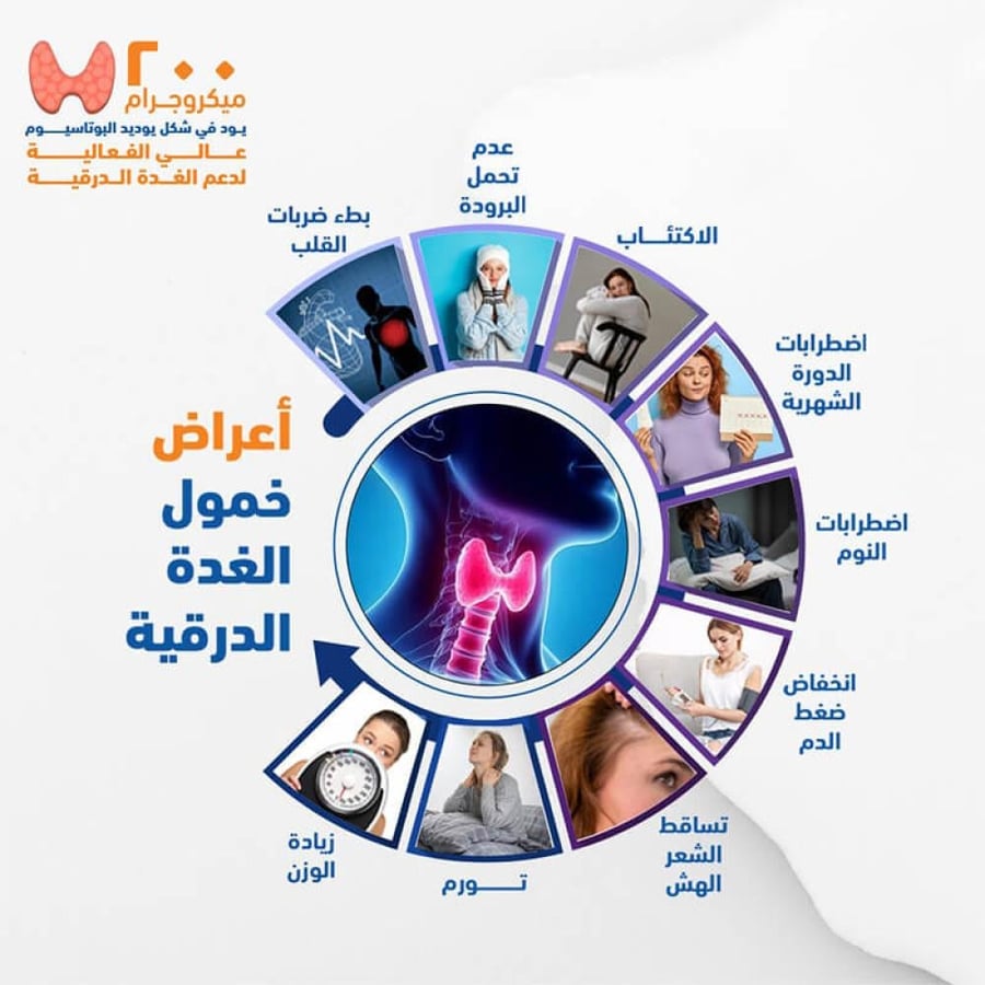 مكمل اليود - 200 ميكروغرام – 120 كبسولة من سينسلاب
