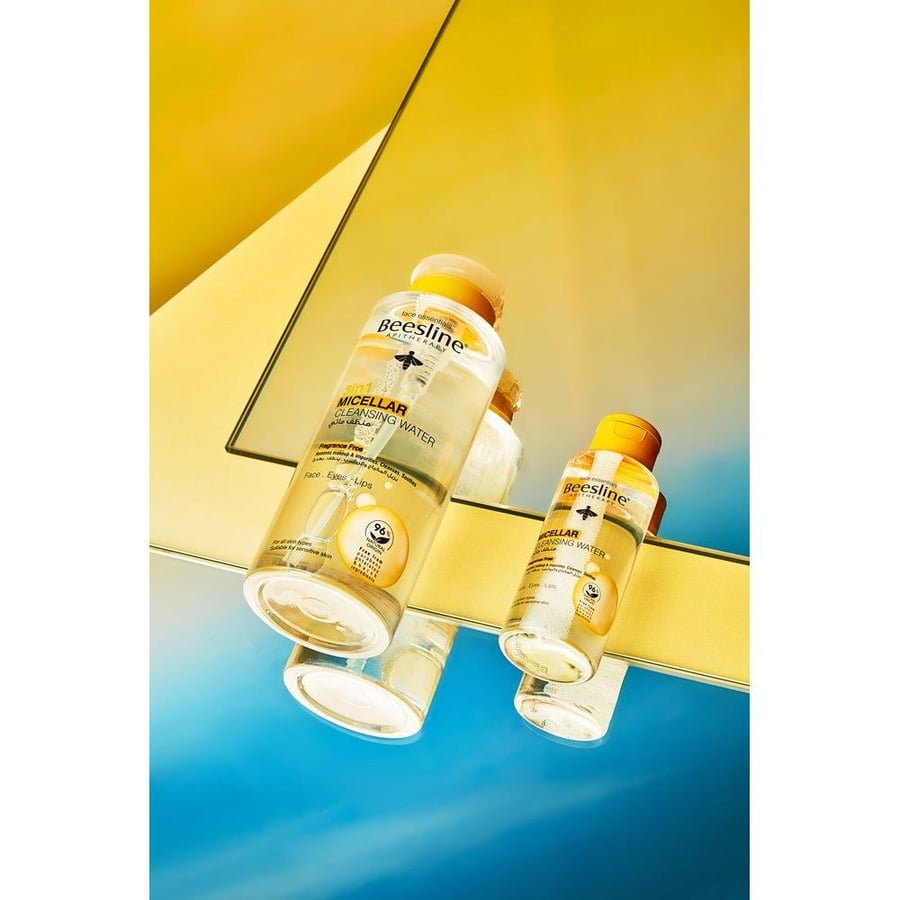 بيزلين منظف مائي 3 * 1 خالي من العطر 400 مل