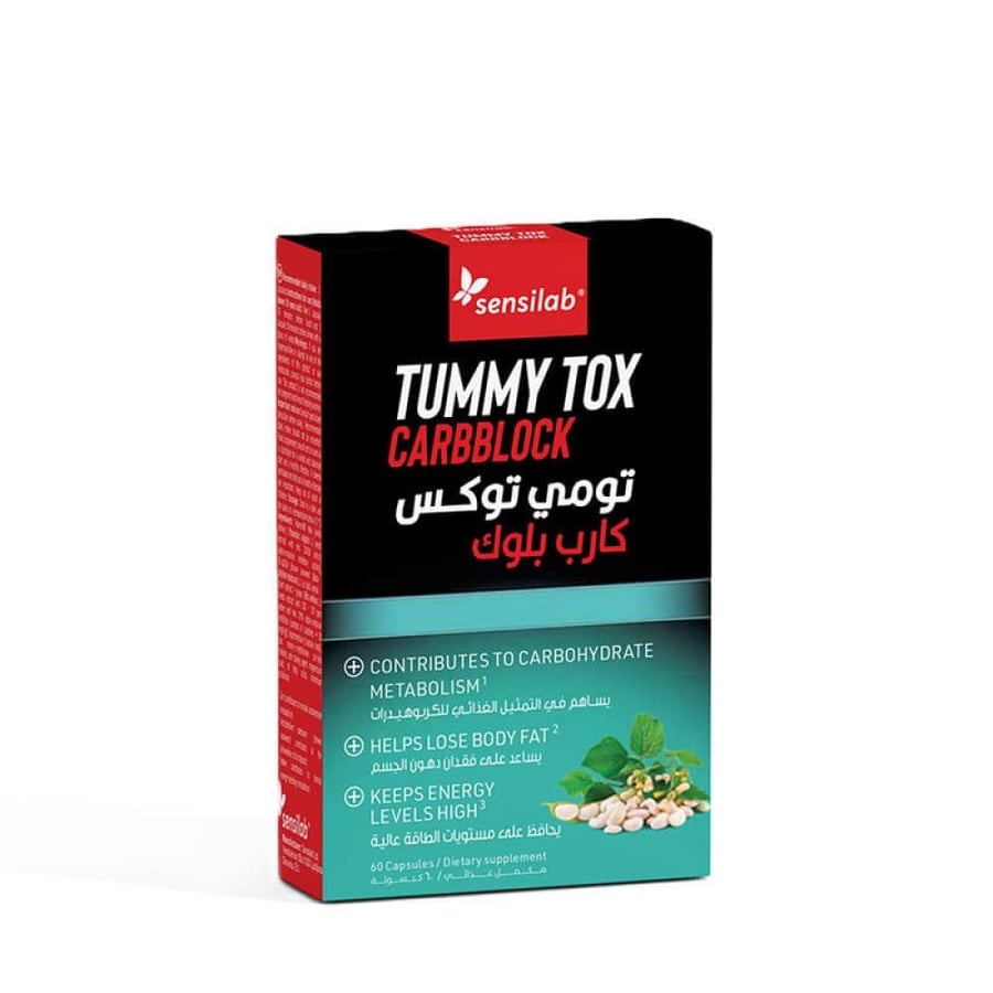 Tommy Tox Carb Block Extreme 60 capsules from Senslab
