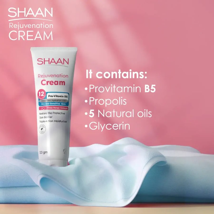 كريم ترطيب شان ريجوفينيشن Shaan Cream حجم 120جم
