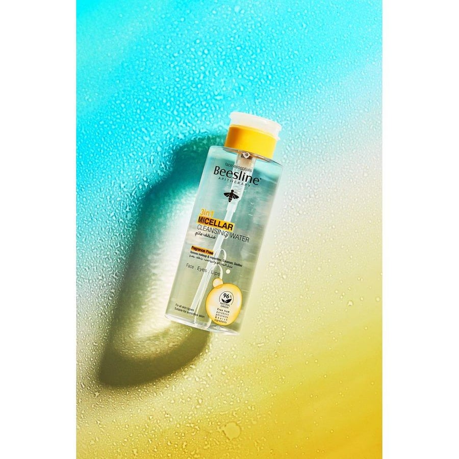 بيزلين منظف مائي 3 * 1 خالي من العطر 400 مل