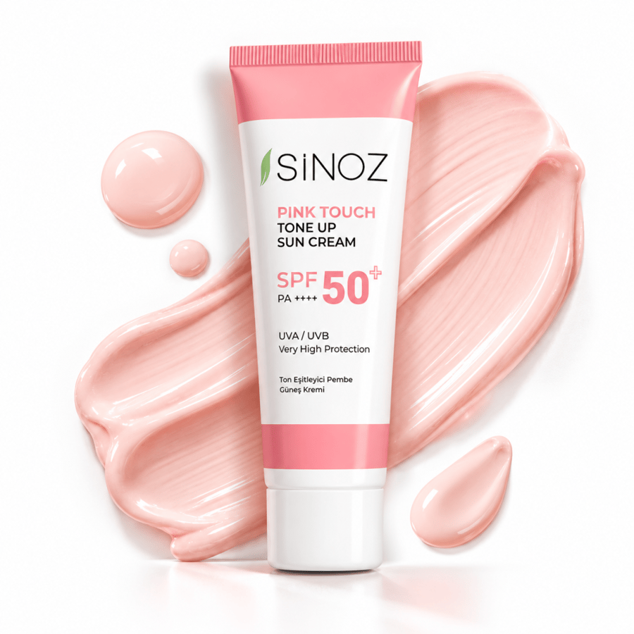 كريم واقي شمس Sinoz Pink Touch لتفتيح وتوحيد لون الوجه وحمايته من التص
