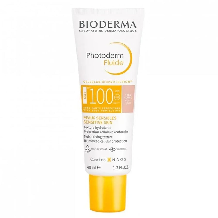 بايودرما SPF100 فوتوديرم ماكس واقي من الشمس للبشرة الحساسة  40 مل