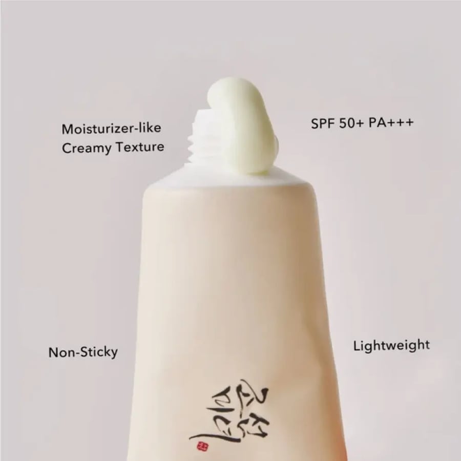 واقي شمس بيوتي اوف جوسون العضوي بالأرز والبروبيوتيك SPF50 - عبوة 50 مل