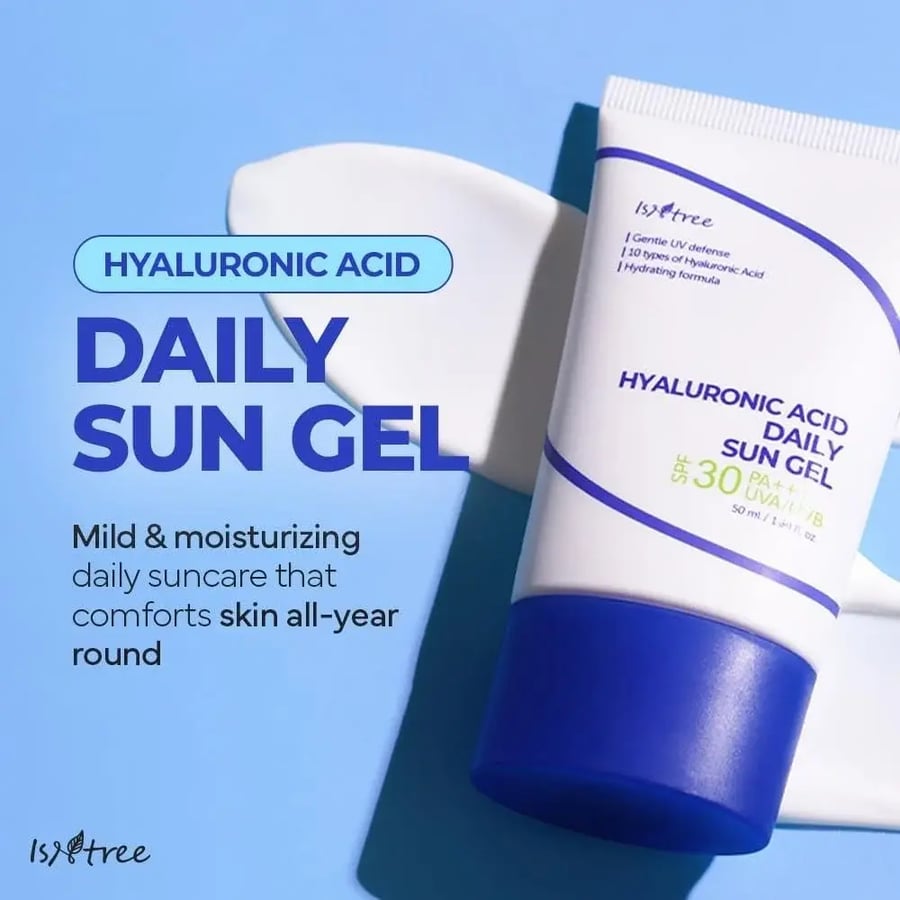 إيسنتري جل واقي شمس يومي بحمض الهيالورونيك SPF 30 بحجم 50مل