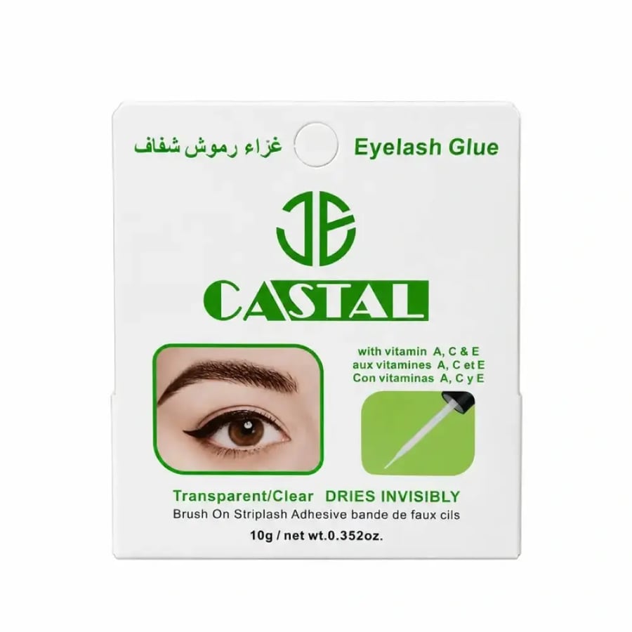 جي كاستال غراء رموش شفاف