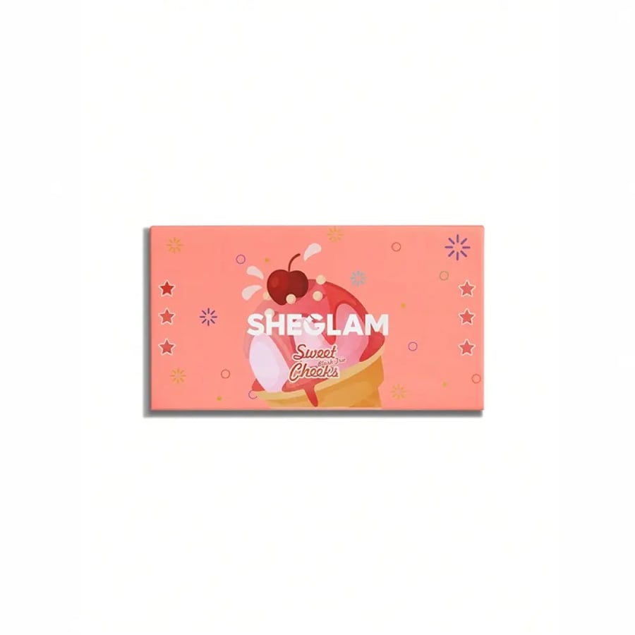 باليت أحمر خدود ثلاثية شجلام Sweet Cheeks Blush Trio درجة Sunset Cruis