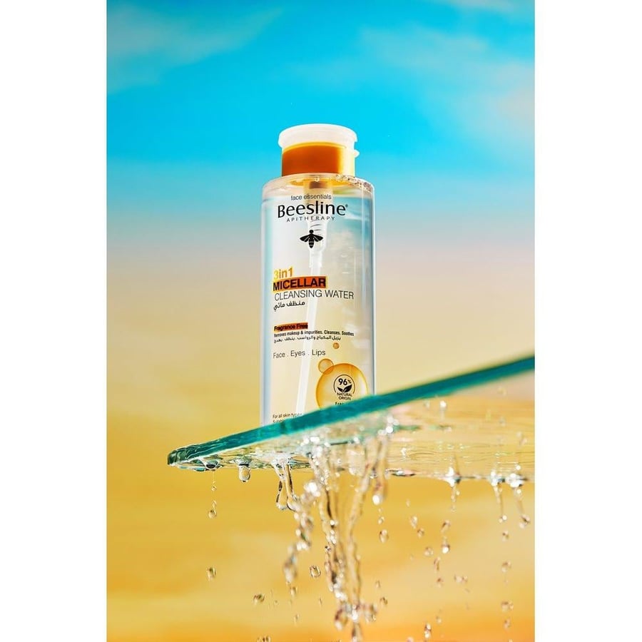 بيزلين منظف مائي 3 * 1 خالي من العطر 400 مل