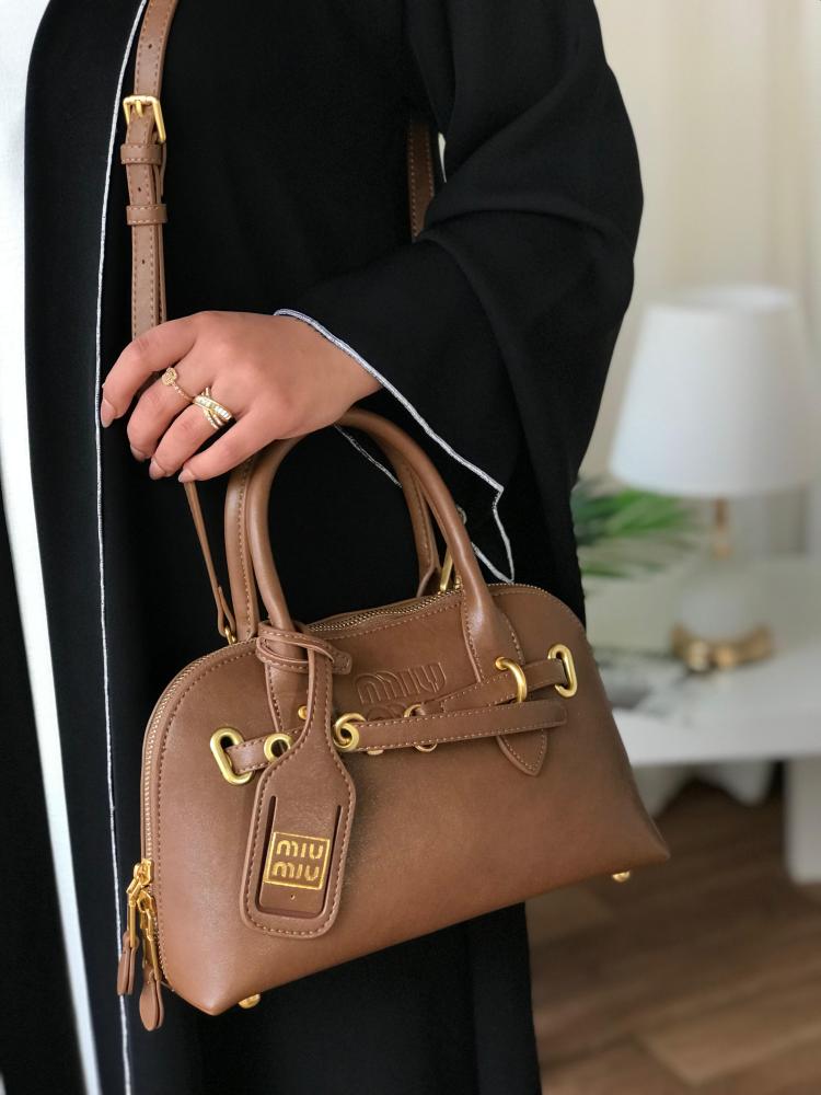 Miu Miu Structured Mini Top Handle Bag