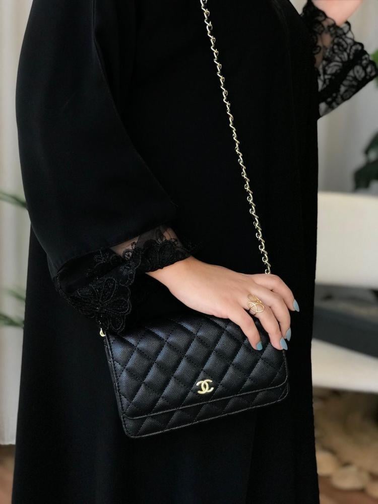 شنطة شانيل — Chanel Flap Bag With Top Handle