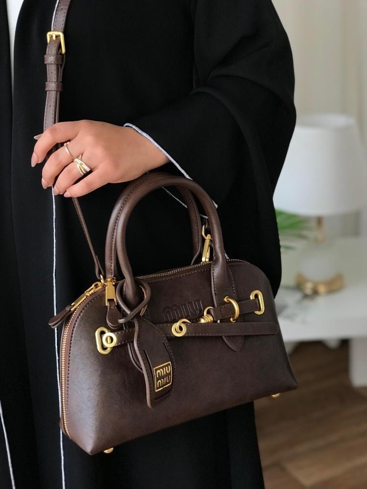 Miu Miu Structured Mini Top Handle Bag