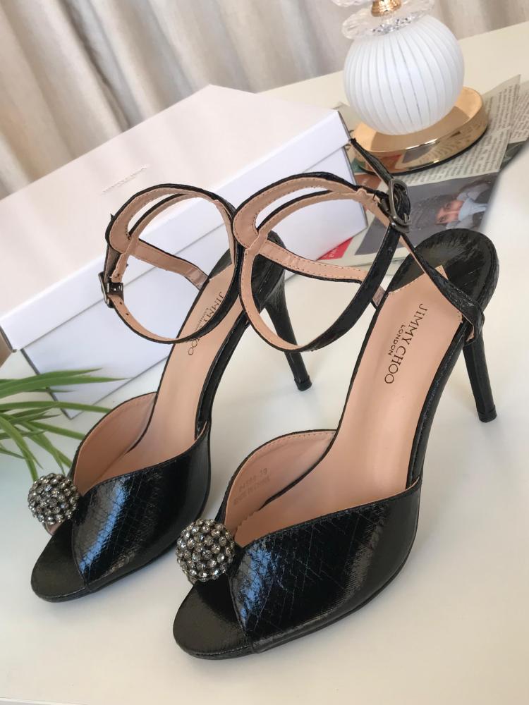 كعب نسائي — Block Heel Mary Jane Pumps