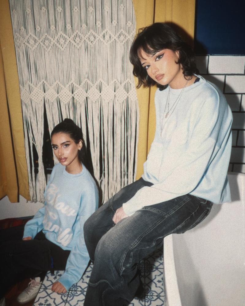 c26 sweater baby blue