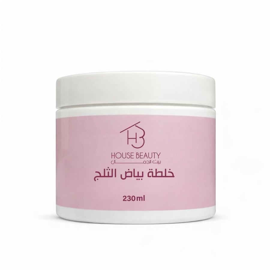 خلطة بياض الثلج  حجم٢٣٠مل