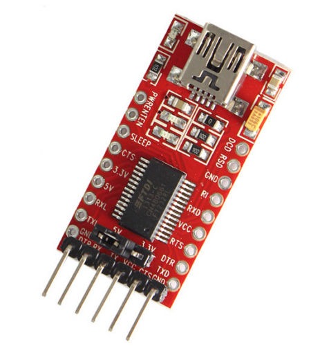 FT232RL USB to TTL Serial Adapter Module - موديول تحويل USB إلى TTL