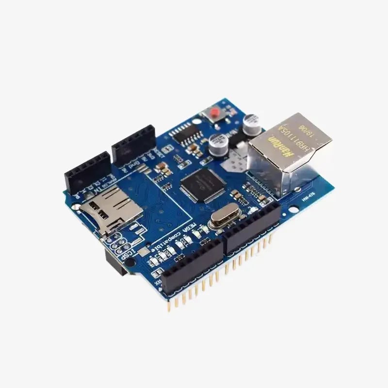 W5100 Ethernet Shield Network Board - درع شبكة إيثرنت W5100 للأردوينو