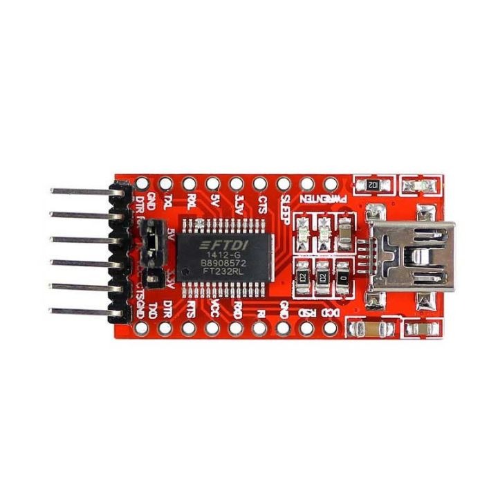 FT232RL USB to TTL Serial Adapter Module - موديول تحويل USB إلى TTL