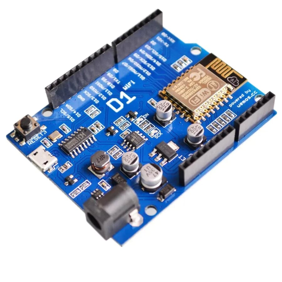 WeMos D1 R2 WiFi ESP8266 UNO Board - لوحة تطوير واي فاي ESP8266