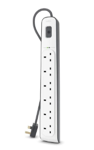 Power strip with 6 outlets - second edition - without USB port
