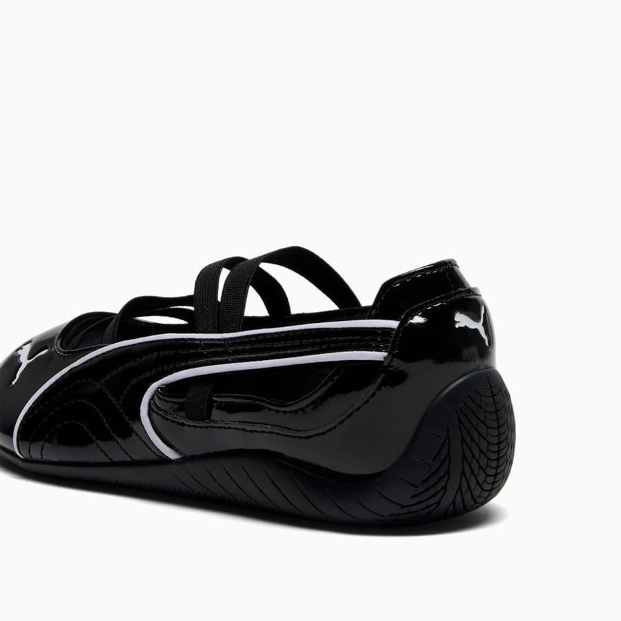 حذاء بوما سبيد كات باليه Puma speedcat ballet - أسود لامع