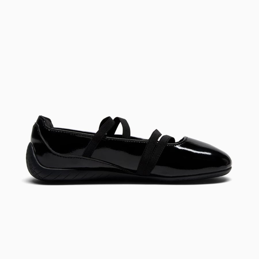 حذاء بوما سبيد كات باليه Puma speedcat ballet - أسود لامع