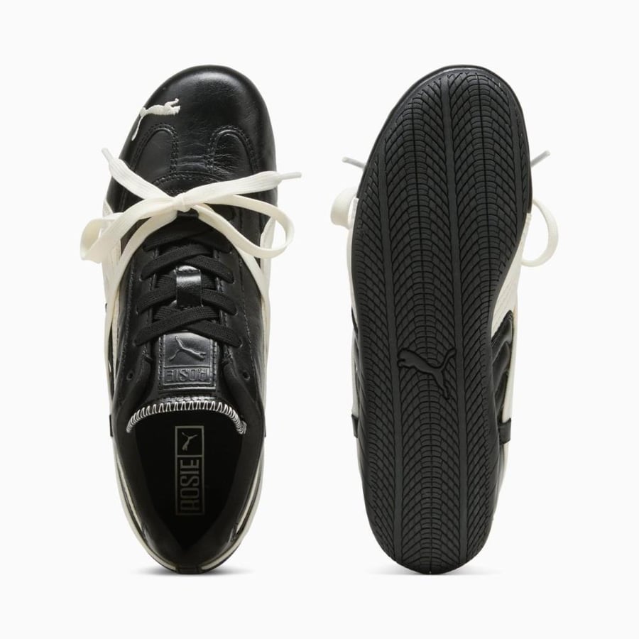 حذاء بوما روزي سبيد كات PUMA Speedcat - أبيض وأسود