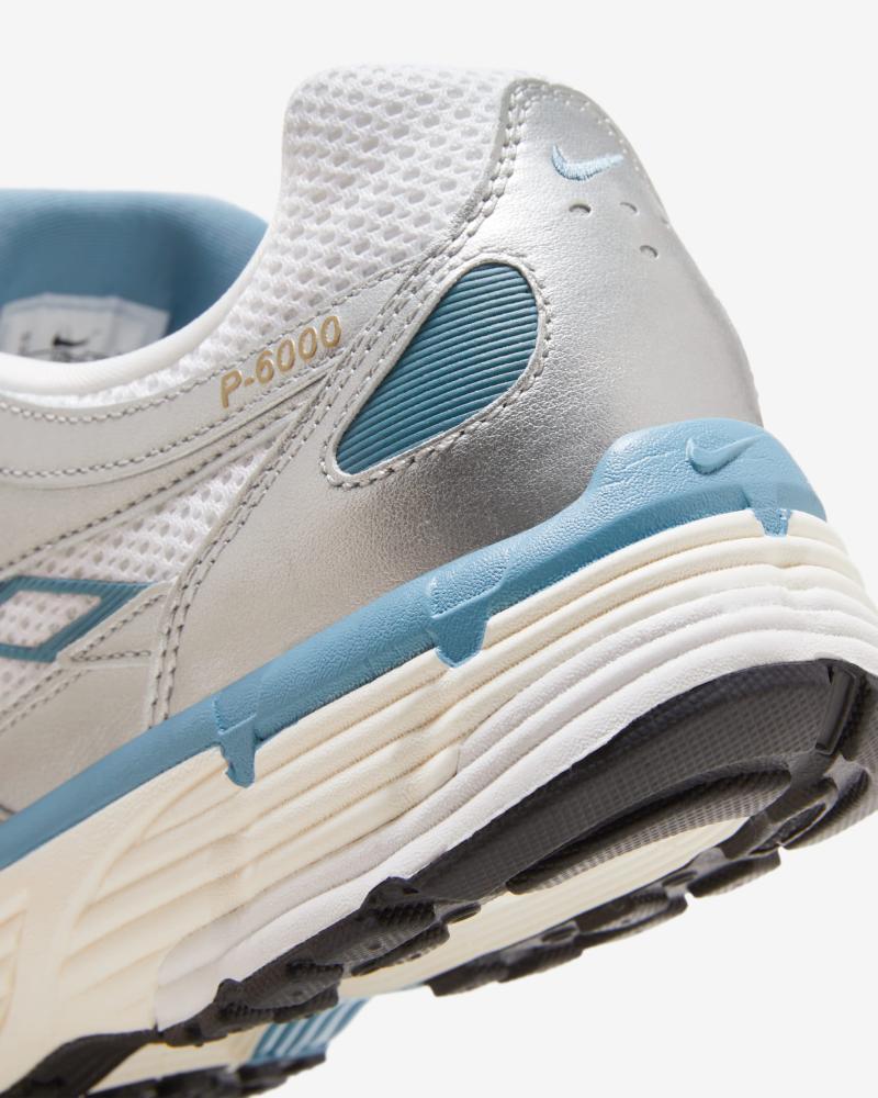 حذاء Nike P-6000 الرمادي مع الأزرق