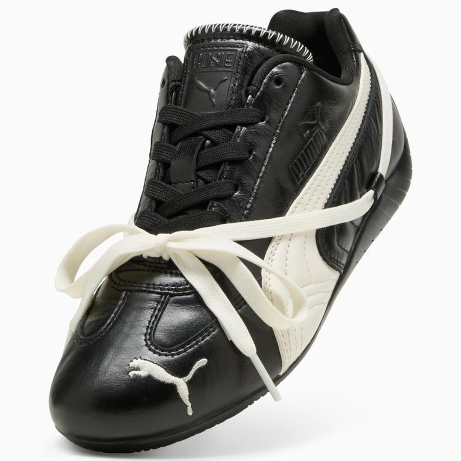 حذاء بوما روزي سبيد كات PUMA Speedcat - أبيض وأسود