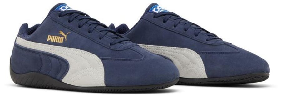 حذاء بوما سبيد كات باليه Puma speedcat ballet - أزرق وأبيض