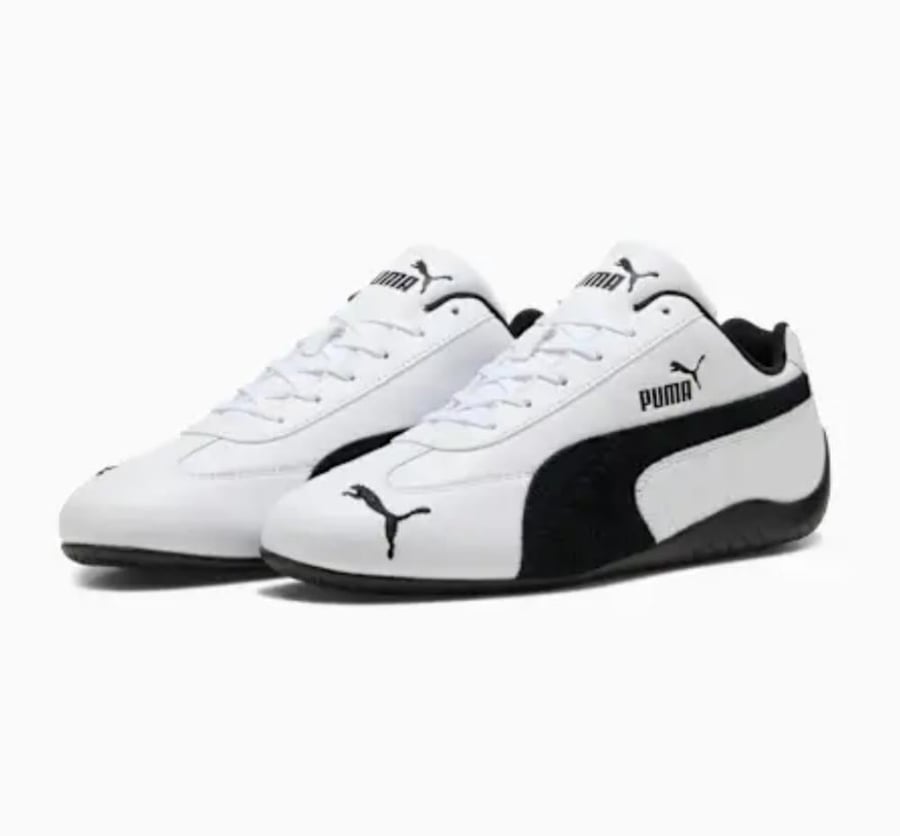 حذاء بوما سبيد كات Puma speedcat - أسود وأبيض
