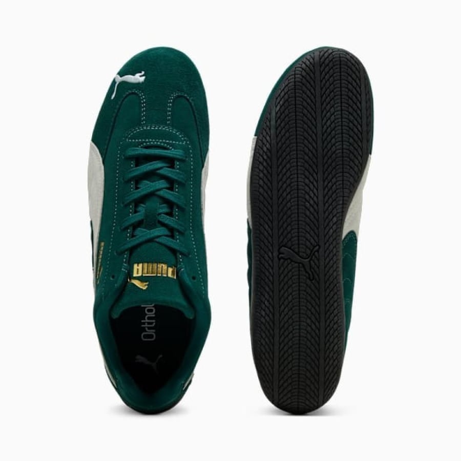 حذاء بوما سبيد كات Puma speedcat - أخضر وأبيض