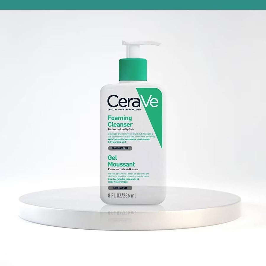 CeraVe Foaming Cleanser – غسول رغوي للبشرة  / 236مل