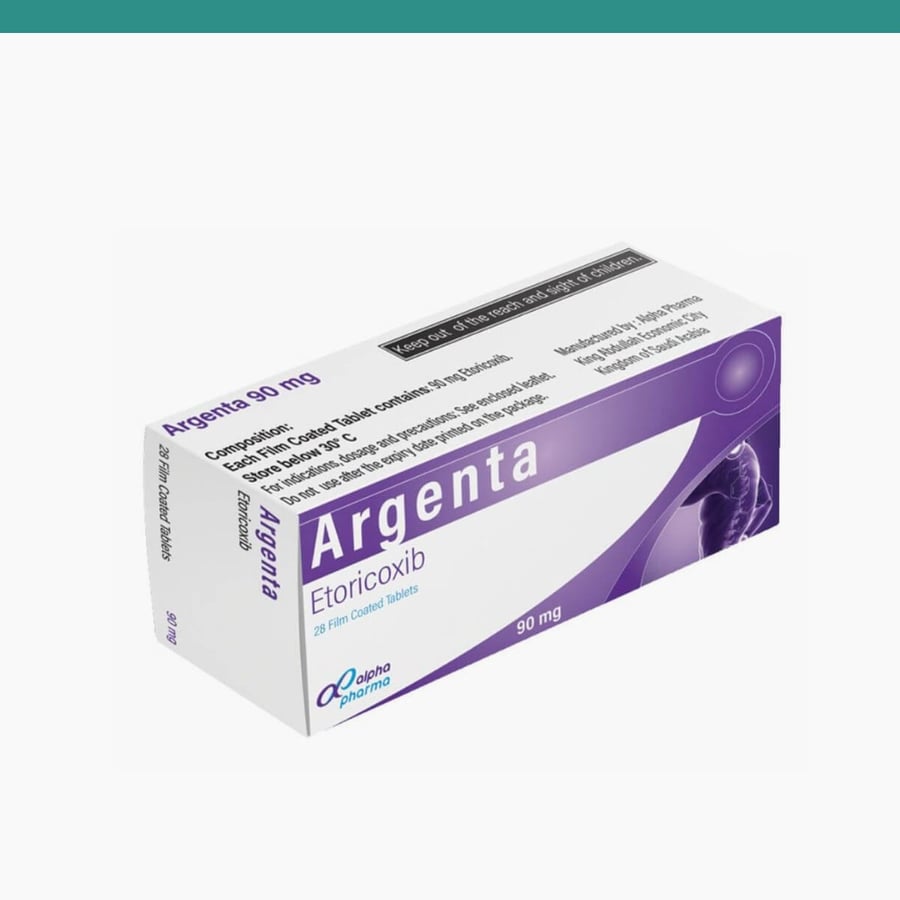 دواء أرجينتا (ARGENTA) مسكن ومضاد للألتهابات