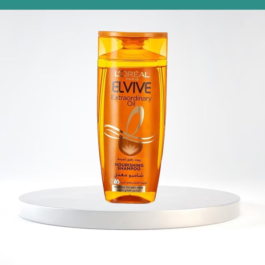 شامبو لوريال الفيف إكسترا أورديناري أويل – مغذٍ للشعر /L'Oréal Paris Elvive Extraordinary Oil