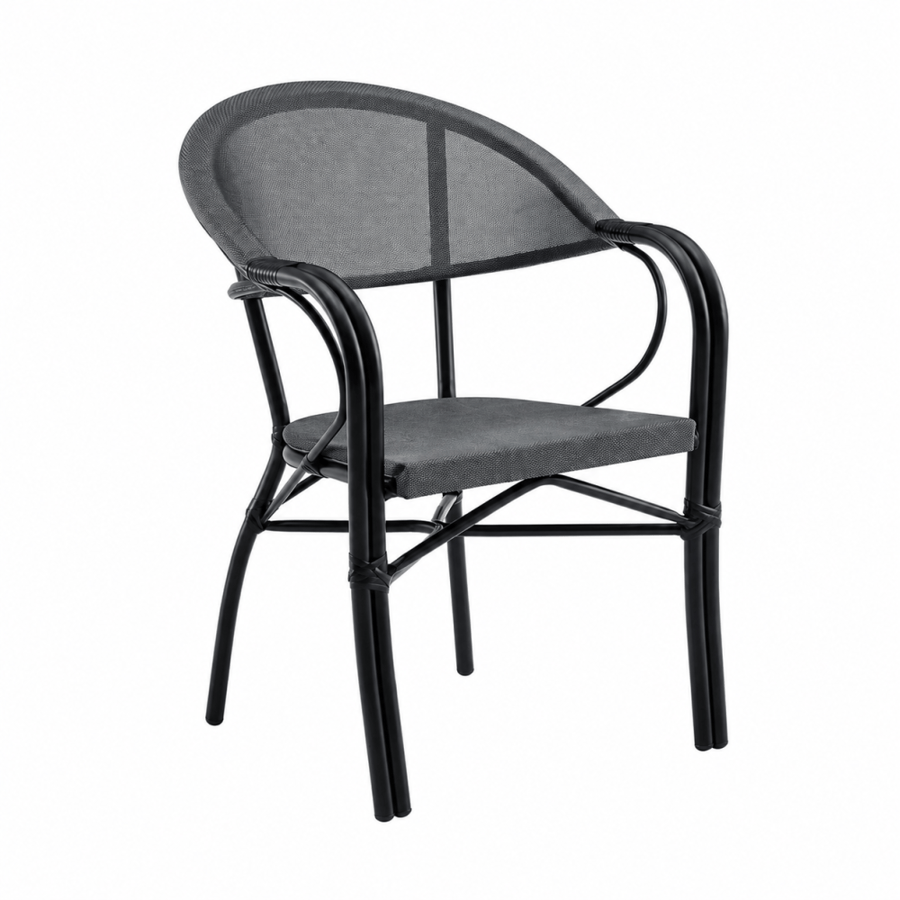 كرسي مفرد C 988 GREY BLACK