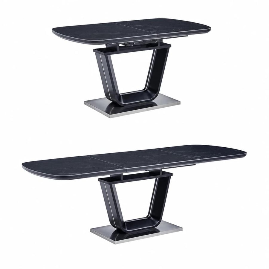 طاولة طعام مفرد OKT-2397 S.BLACK 120-40*80*76