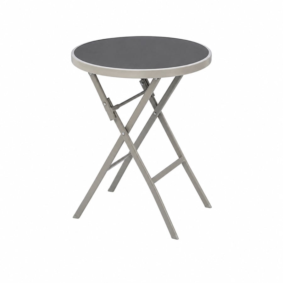 طاوله كافيه دائري تصفيط 60*60 F0421C BEIGE