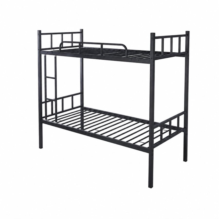 سرير حديد دورين مقاس 90*190 BLACK 3931