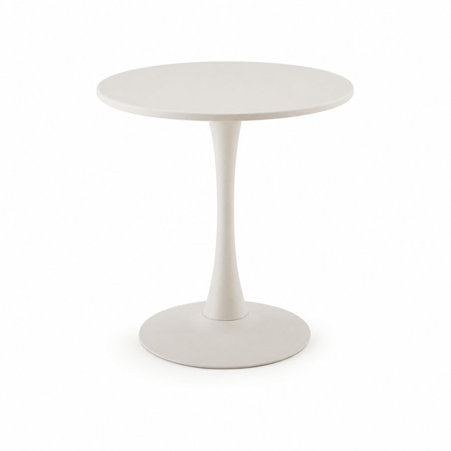 طاولة كافيه حديد T-8 OFF WHITE 70*70