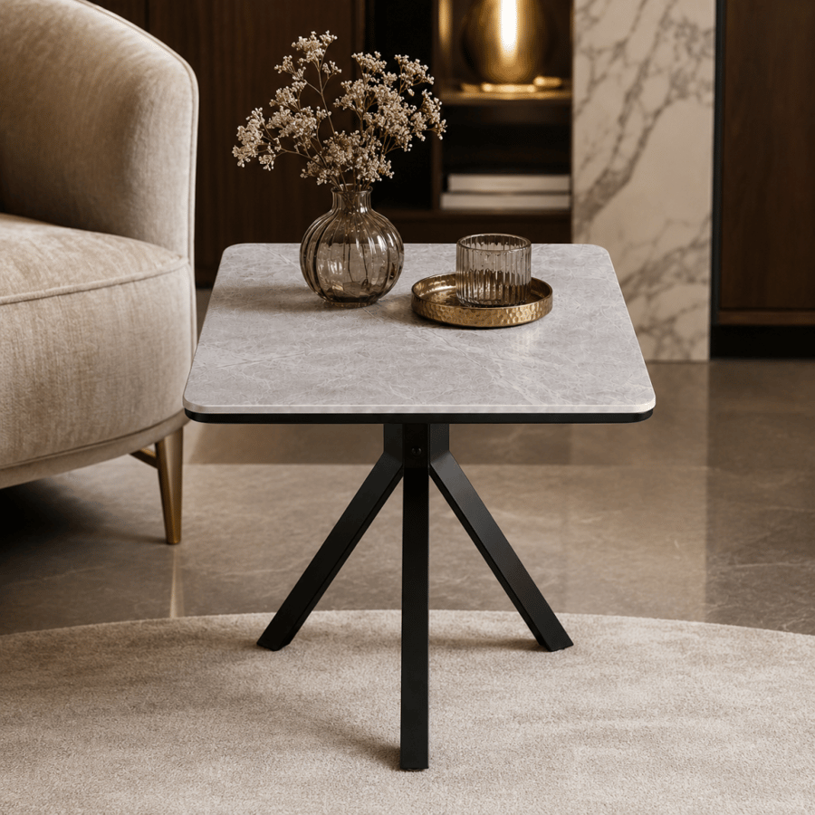 طاوله كافيه مربع SHT 240 GREY 70 70