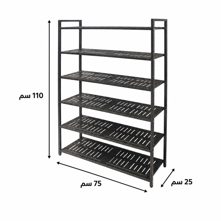 رفوف متعدد الاستخدام مقاس 73*110 SR003 BLACK