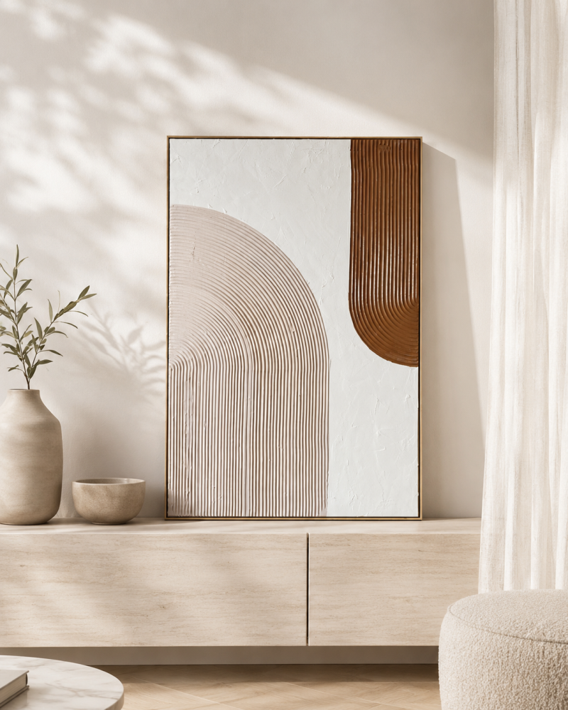 لوحات جدارية اطار ذهبي 80 120 SHW 381