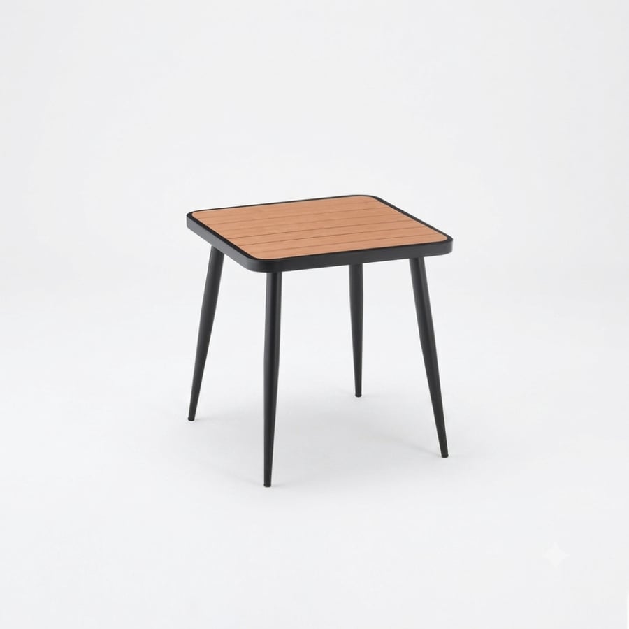 طاوله كافيه مربع F15 WOOD 70*70