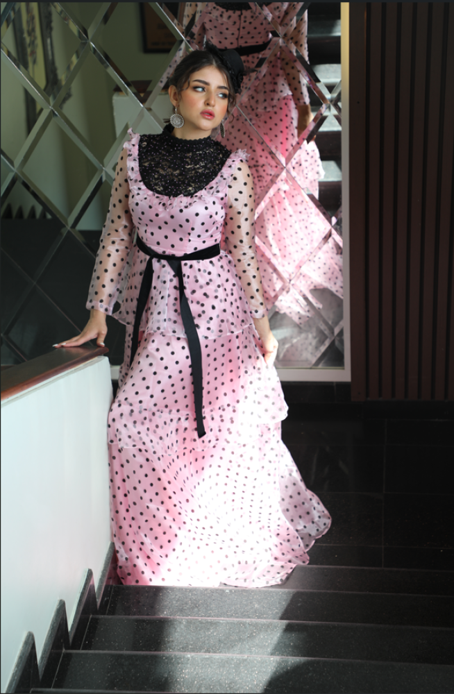 Aya Sophia pink dress