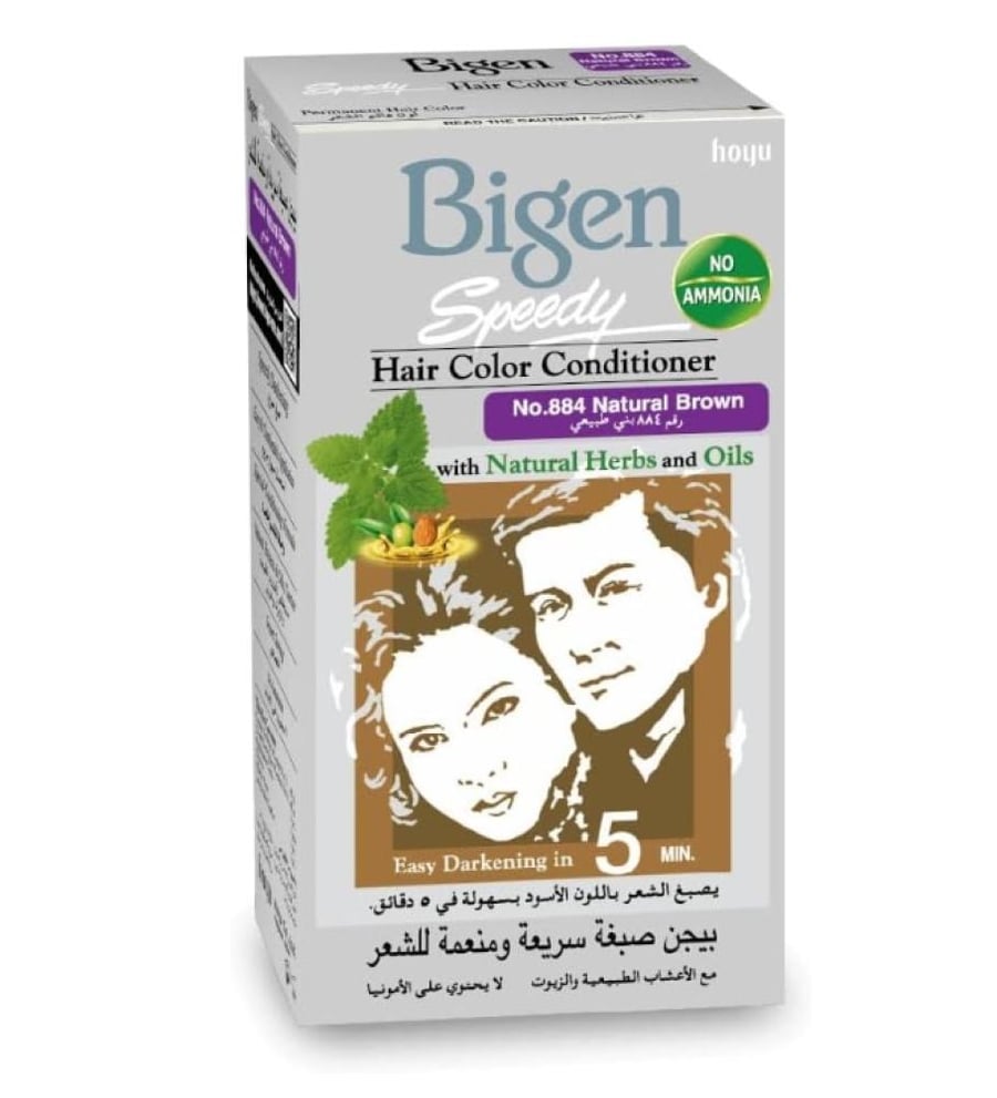 صبغة شعر بيجين رقم 884 بني طبيعي