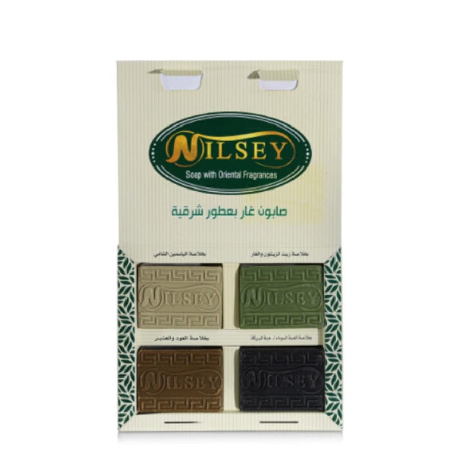 صابون الغار بعطور شرقية 4 قطع - نيلسي