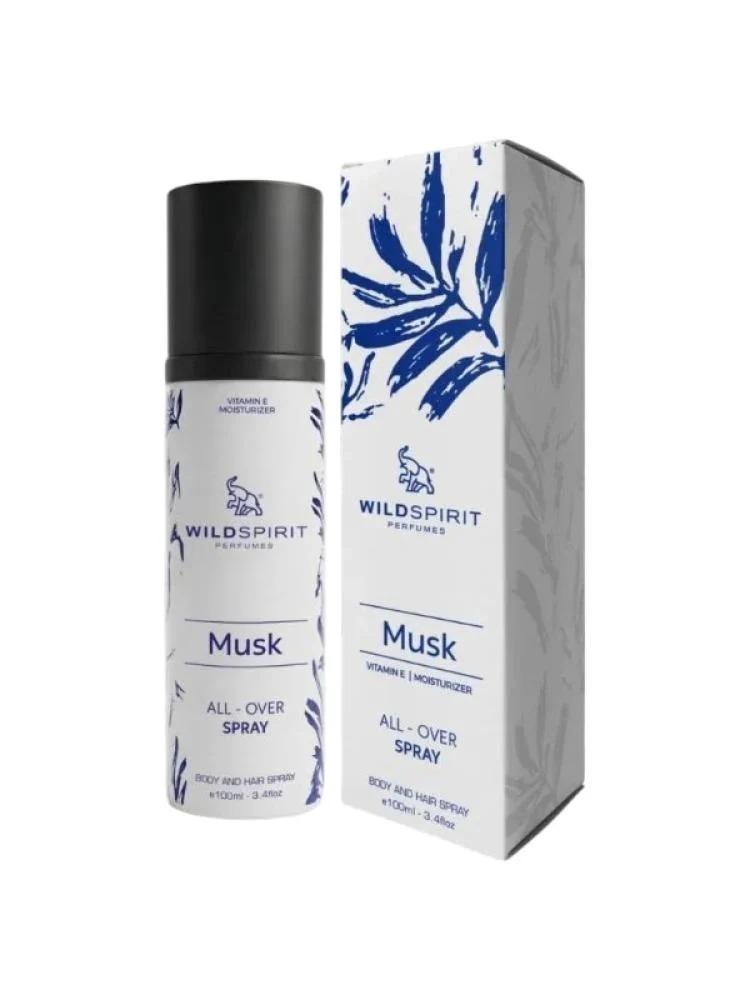 معطر الشعر والجسم مسك من وايلد سبرت 100 مل